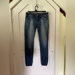 American Eagle Jeggings Super Stretch Blue Size 2